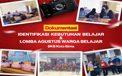 Tingkatkan Kualitas Pembelajaran dan Semarakkan HUT RI, SKB Kota Bima Gelar Identifikasi Kebutuhan Belajar & Lomba Agustusan